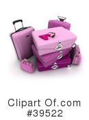 Luggage Clipart #39522 by Frank Boston