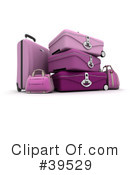 Luggage Clipart #39529 by Frank Boston