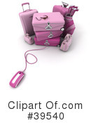 Luggage Clipart #39540 by Frank Boston