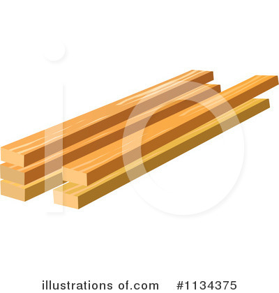 Royalty-Free (RF) Lumber Clipart Illustration by YUHAIZAN YUNUS - Stock Sample #1134375