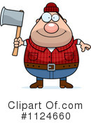 Lumberjack Clipart #1124660 by Cory Thoman