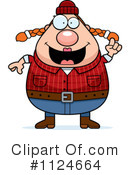 Lumberjack Clipart #1124664 by Cory Thoman