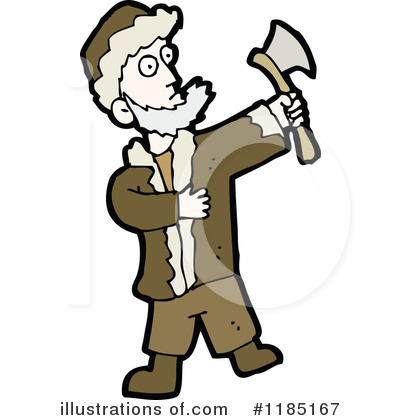 Royalty-Free (RF) Lumberjack Clipart Illustration by lineartestpilot - Stock Sample #1185167