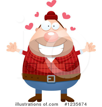 Lumberjack Clipart #1235674 by Cory Thoman