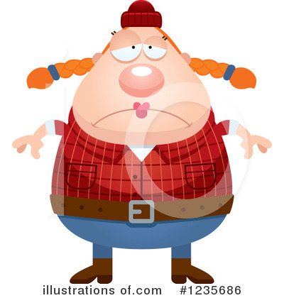 Lumberjack Clipart #1235686 by Cory Thoman