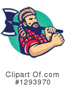 Lumberjack Clipart #1293970 by patrimonio