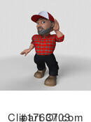 Lumberjack Clipart #1763703 by KJ Pargeter