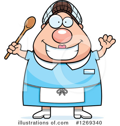 Lunch Lady Clipart #1269340 by Cory Thoman