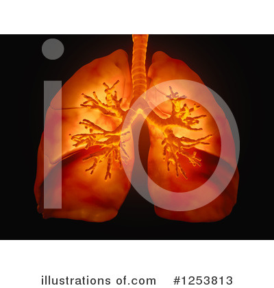 Royalty-Free (RF) Lungs Clipart Illustration by Mopic - Stock Sample #1253813