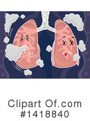 Lungs Clipart #1418840 by BNP Design Studio