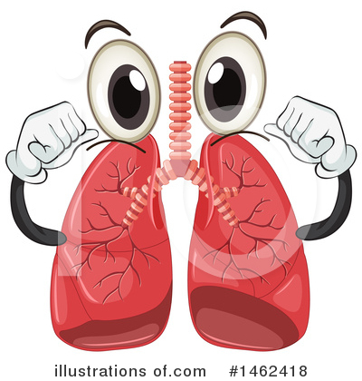 Lungs Clipart #1462418 by Graphics RF