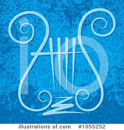 Royalty-Free (RF) Lyre Clipart Illustration by Any Vector - Stock Sample #1055252