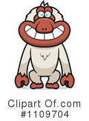 Macaque Clipart #1109704 by Cory Thoman