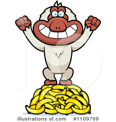 Royalty-Free (RF) Macaque Clipart Illustration by Cory Thoman - Stock Sample #1109709