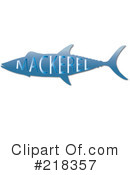 Mackerel Clipart #218357 by Pams Clipart