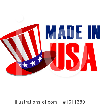 Royalty-Free (RF) Made In America Clipart Illustration by Vector Tradition SM - Stock Sample #1611380