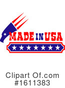 Made In America Clipart #1611383 by Vector Tradition SM