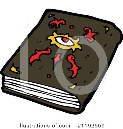 Royalty-Free (RF) Magic Book Clipart Illustration by lineartestpilot - Stock Sample #1192559