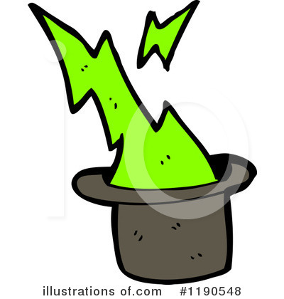 Royalty-Free (RF) Magic Hat Clipart Illustration by lineartestpilot - Stock Sample #1190548
