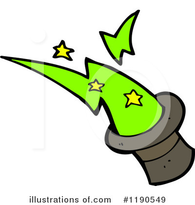 Royalty-Free (RF) Magic Hat Clipart Illustration by lineartestpilot - Stock Sample #1190549