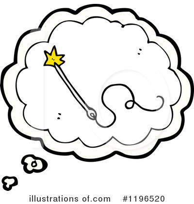 Royalty-Free (RF) Magic Wand Clipart Illustration by lineartestpilot - Stock Sample #1196520