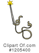 Magic Wand Clipart #1205400 by lineartestpilot