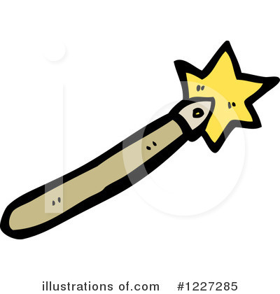 Magic Wand Clipart #1227285 by lineartestpilot