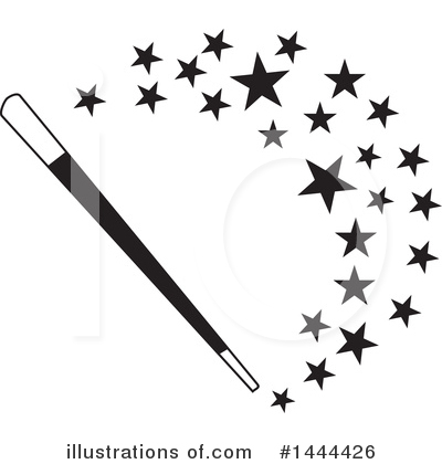 Royalty-Free (RF) Magic Wand Clipart Illustration by Johnny Sajem - Stock Sample #1444426