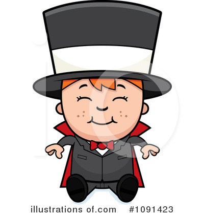Royalty-Free (RF) Magician Clipart Illustration by Cory Thoman - Stock Sample #1091423