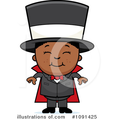Royalty-Free (RF) Magician Clipart Illustration by Cory Thoman - Stock Sample #1091425
