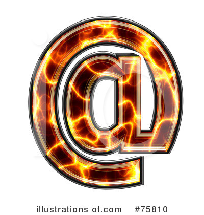 Royalty-Free (RF) Magma Symbol Clipart Illustration by chrisroll - Stock Sample #75810