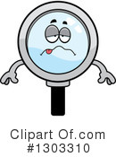 Magnifying Glass Character Clipart #1303310 by Cory Thoman