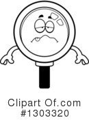 Magnifying Glass Character Clipart #1303320 by Cory Thoman