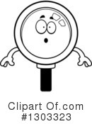 Magnifying Glass Character Clipart #1303323 by Cory Thoman