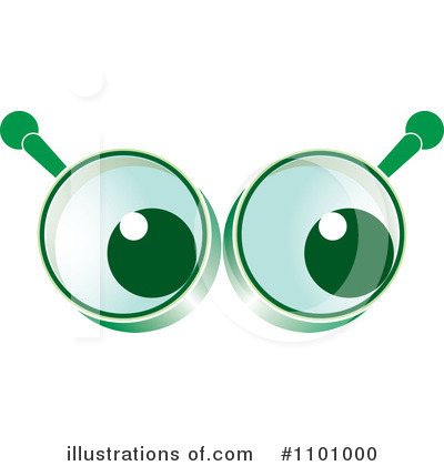 Royalty-Free (RF) Magnifying Glass Clipart Illustration by Lal Perera - Stock Sample #1101000