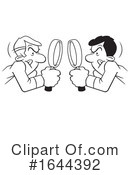 Magnifying Glass Clipart #1644392 by Johnny Sajem
