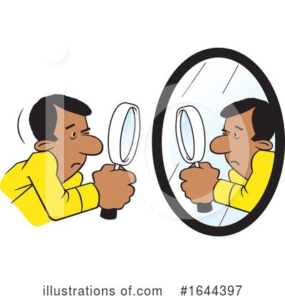 Magnifying Glass Clipart #1644397 by Johnny Sajem
