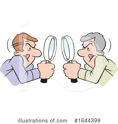 Magnifying Glass Clipart #1644399 by Johnny Sajem