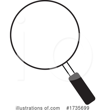 Magnifying Glass Clipart #1735699 by Johnny Sajem