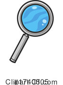 Magnifying Glass Clipart #1740505 by Hit Toon