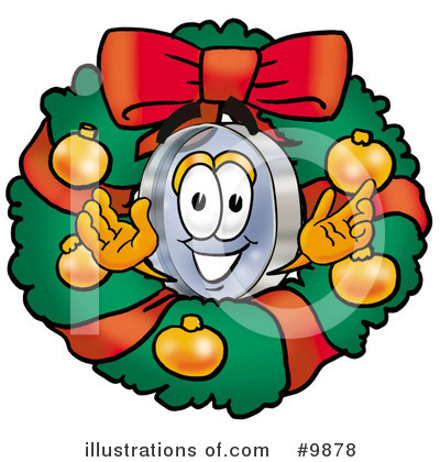 Royalty-Free (RF) Magnifying Glass Clipart Illustration by Mascot Junction - Stock Sample #9878
