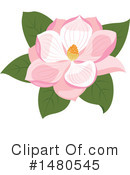 Magnolia Clipart #1480545 by Cherie Reve