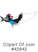 Magpie Clipart #42842 by Dennis Holmes Designs