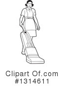 Maid Clipart #1314611 by Lal Perera