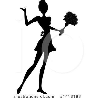 Dusting Clipart #1418193 by Pams Clipart