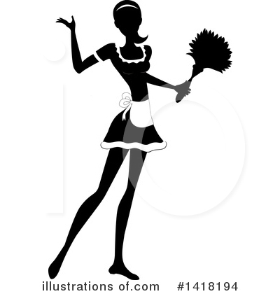 Dusting Clipart #1418194 by Pams Clipart