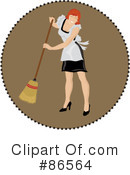 Maid Clipart #86564 by Pams Clipart