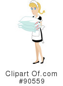 Maid Clipart #90559 by Rosie Piter