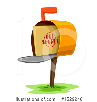 Royalty-Free (RF) Mail Box Clipart Illustration by BNP Design Studio - Stock Sample #1529246