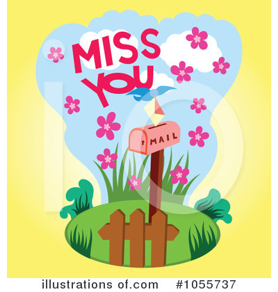 Royalty-Free (RF) Mail Clipart Illustration by Cherie Reve - Stock Sample #1055737